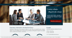 Desktop Screenshot of kancelaria-karcz.pl